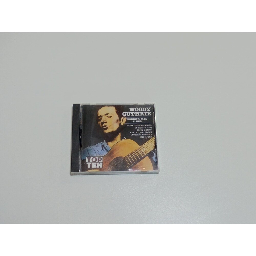 Woody Guthrie – Worried Man Blues CD 1993 TOP TEN Folk Blues Special Music